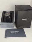 Seiko 5 Sports SRPH33K1 Flieger Automatic Black Dial Orange Accent 39 mm New