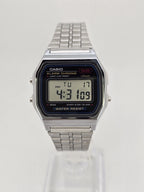 CASIO Vintage A159WA-N1JH Made in Japan Digital Watch 7-Year Battery New Full Set