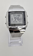 Casio Data Bank DB-360-1AJH Telememo 30 Silver Digital Watch – New in Box