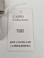 CASIO MTP-1335DJ-2AJF 38mm Blue Dial Day-Date Quartz Men’s Watch New in Box