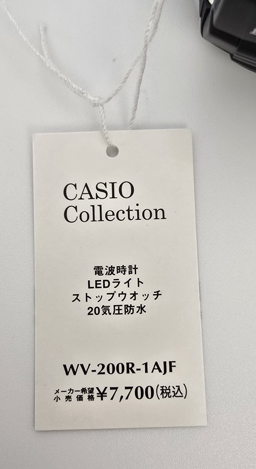 CASIO Wave Cepter WV-200R-1AJF Multi Band 5 Men's Watch Black in Box New