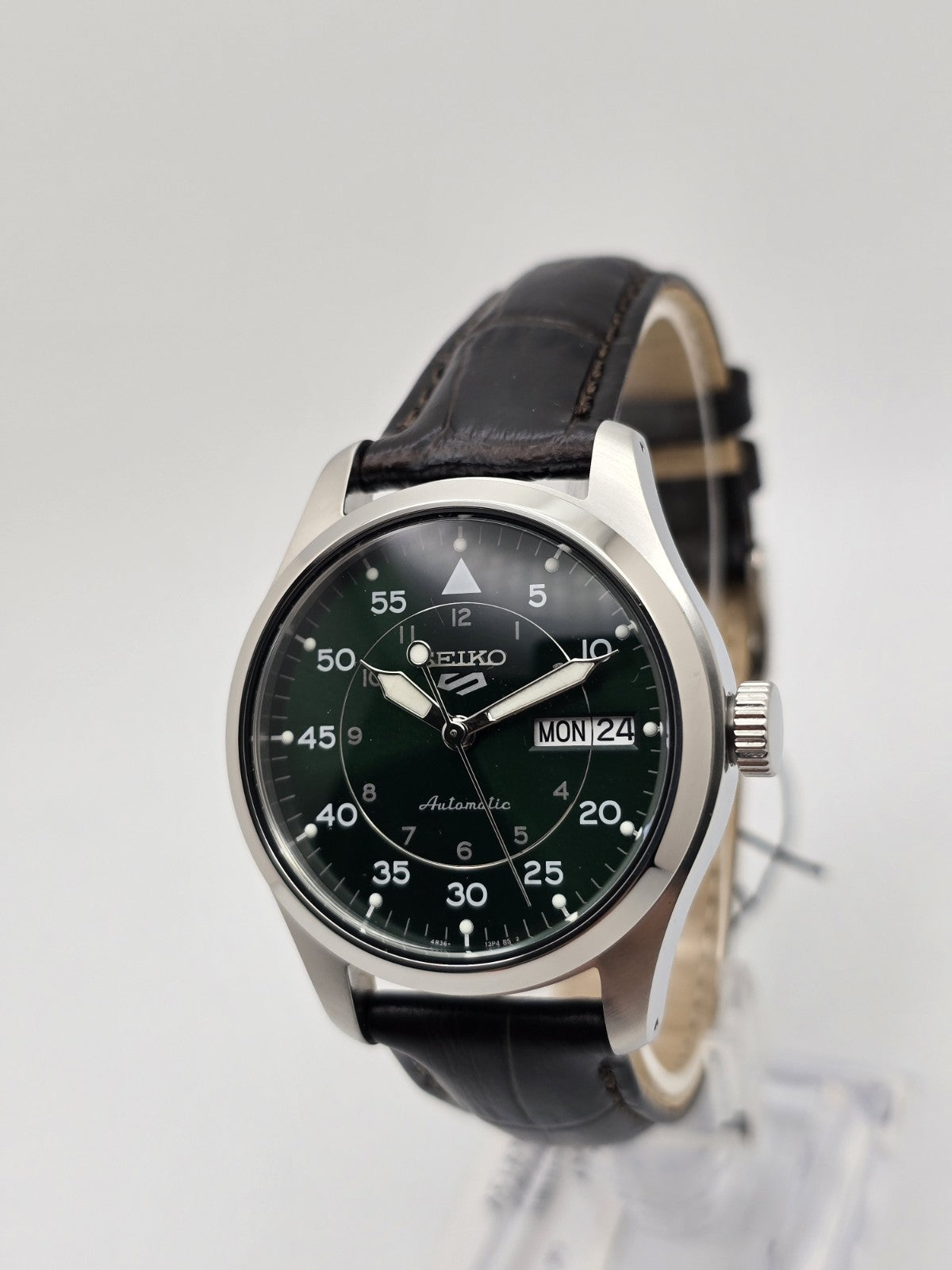 Seiko 5 Sports SRPJ89K1 Green Dial Automatic Watch size 36 mm-New in Box