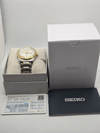 Seiko SARV004 Automatic Gold Tone Day-Date JDM Limited Model 4R36 42mm New