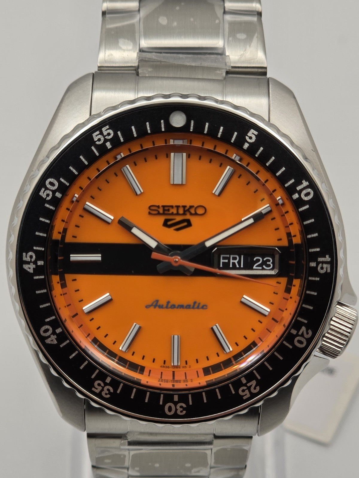 Seiko 5 Sports SRPK11K1 Orange Dial Automatic Watch Brand New in Box